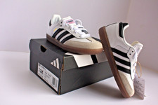 Adidas Children's Samba Indoor Soccer Shoes White IF1944 Size 11K New In Box