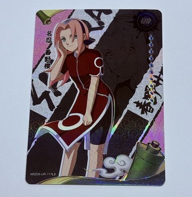Sakura Haruno - Naruto Trading Card Kayou UR-117 Ultra Rare Holo Foil Art TC8