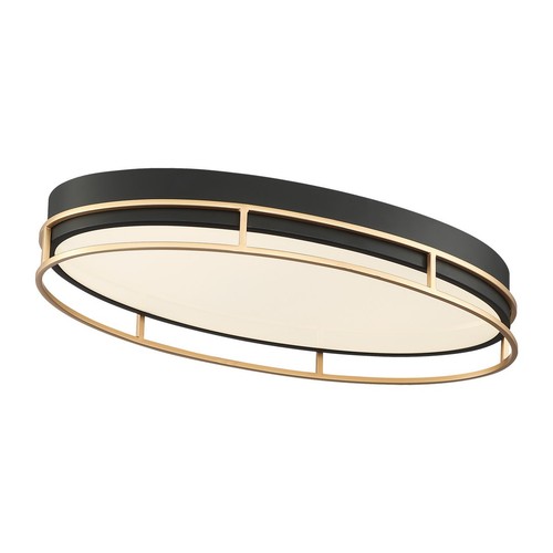 Eurofase Lighting 39409 Grafice 14"W LED Flush Mount Ceiling - Chrome - Picture 4 of 4