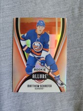 Matthew Schaefer 2025-26 Upper Deck Allure Red Rainbow Extended Rookie Card