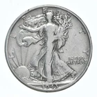 XF/AU 1943-D Walking Liberty Half Dollar Polished 90% Silver *7291