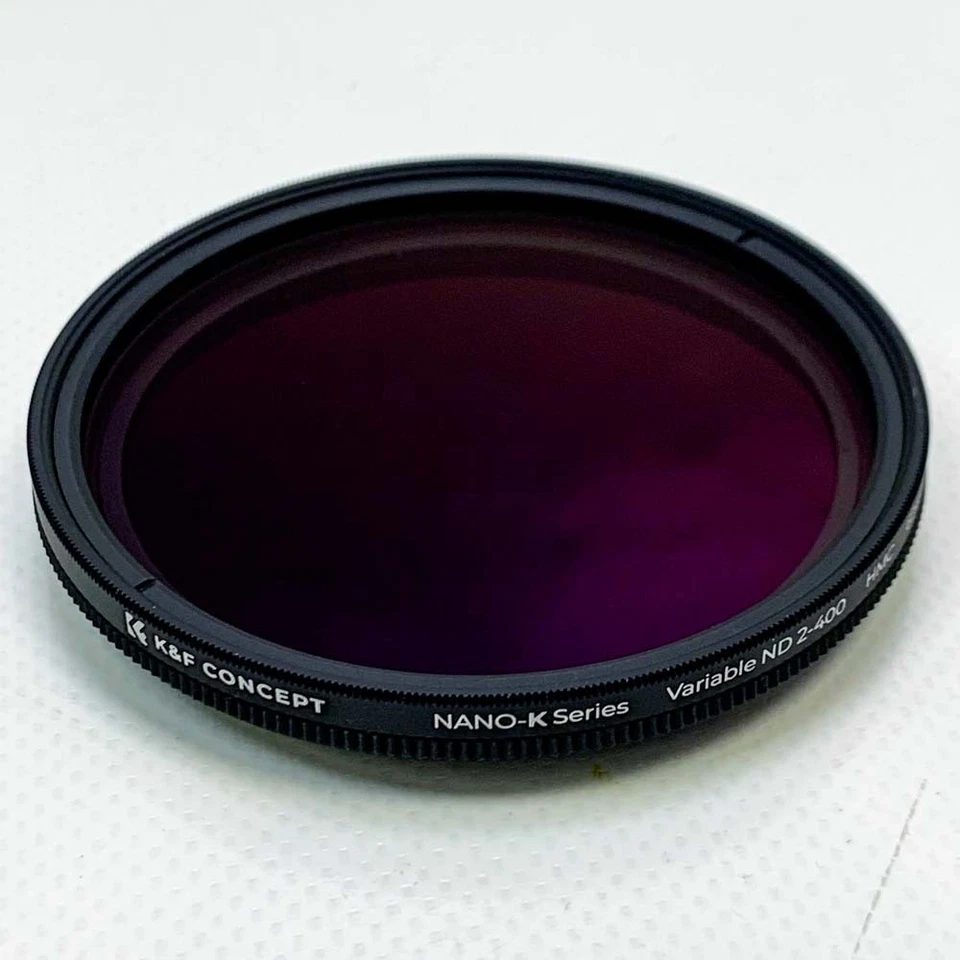 Variabler ND Filter 62mm Slim Variabler Graufilter ND2-400, HMC Filter Neutral - Bild 4 von 4