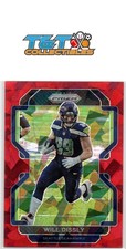 Will Dissly 2021 Panini Prizm Red Ice #44 Seattle Seahawks 25a