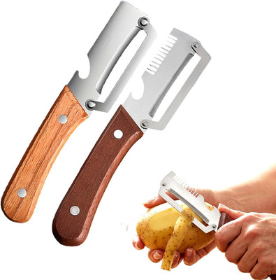 Multi-Functional Vegetable Peeler for Kitchen, Ultra-Sharp Stainless Steel Blade