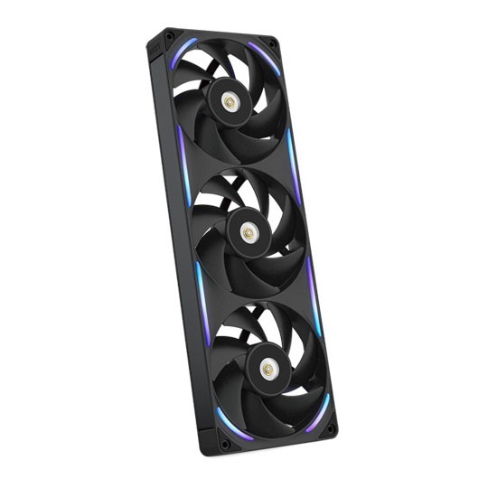 360mm NZXT F360X RGB Single-Frame Fan, Black, 3100rpm, 104CFM, 41dB, 8-Pin NZXT
