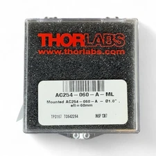 Thorlabs AC254-060-A-ML 1" Mounted Achromatic Doublet Lens f=60mm 400-700nm NEW