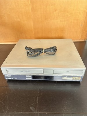 LiteOn LVC-9016G Silver DVD/VCR Combo Recorder (transfer VHS/DVD) DUB