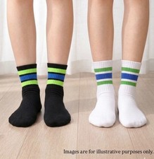 FamilyMart Socks Line Socks Japan Convenience Store White Black All Sizes New