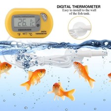 2 Colors Small Size Digital Fish Tank Aquarium Thermometer Temperature Measuring