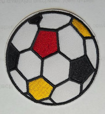 Soccer Ball embroidered iron/sew on patch 