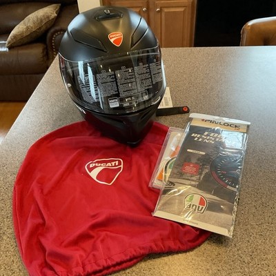 NEW Ducati AGV  DOT/ECE XS Casco Dark Rider V2 Helmet #981036821 193