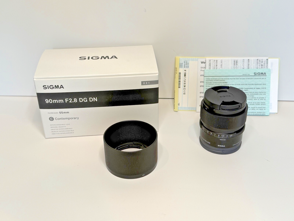 SIGMA 90mm F2.8 DG DN αEマウント SIGMA 90mm F2.8 DG DN αEマウント SIGMA 90mm F2.8 DG DN