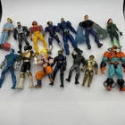 Vintage 90's 14 Figure Lot w DBZ Power Rangers X-Men Batman More