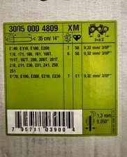 STIHL 30050004809 OEM 14 inch Bar 50 Drive Links .050 Gauge