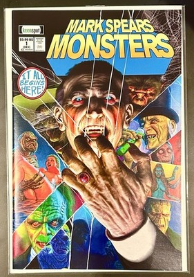 Mark Spears Monsters #1 First Print 2024 Infinity Gauntlet Homage  