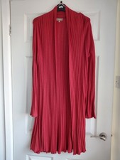 Matalan (Soon) Terracotta Longline Cardigan Size 14