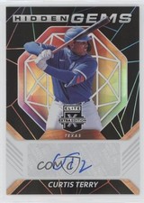 2021 Panini Elite Extra Edition Hidden Gems Black Curtis Terry #HG-CT Auto 0w8