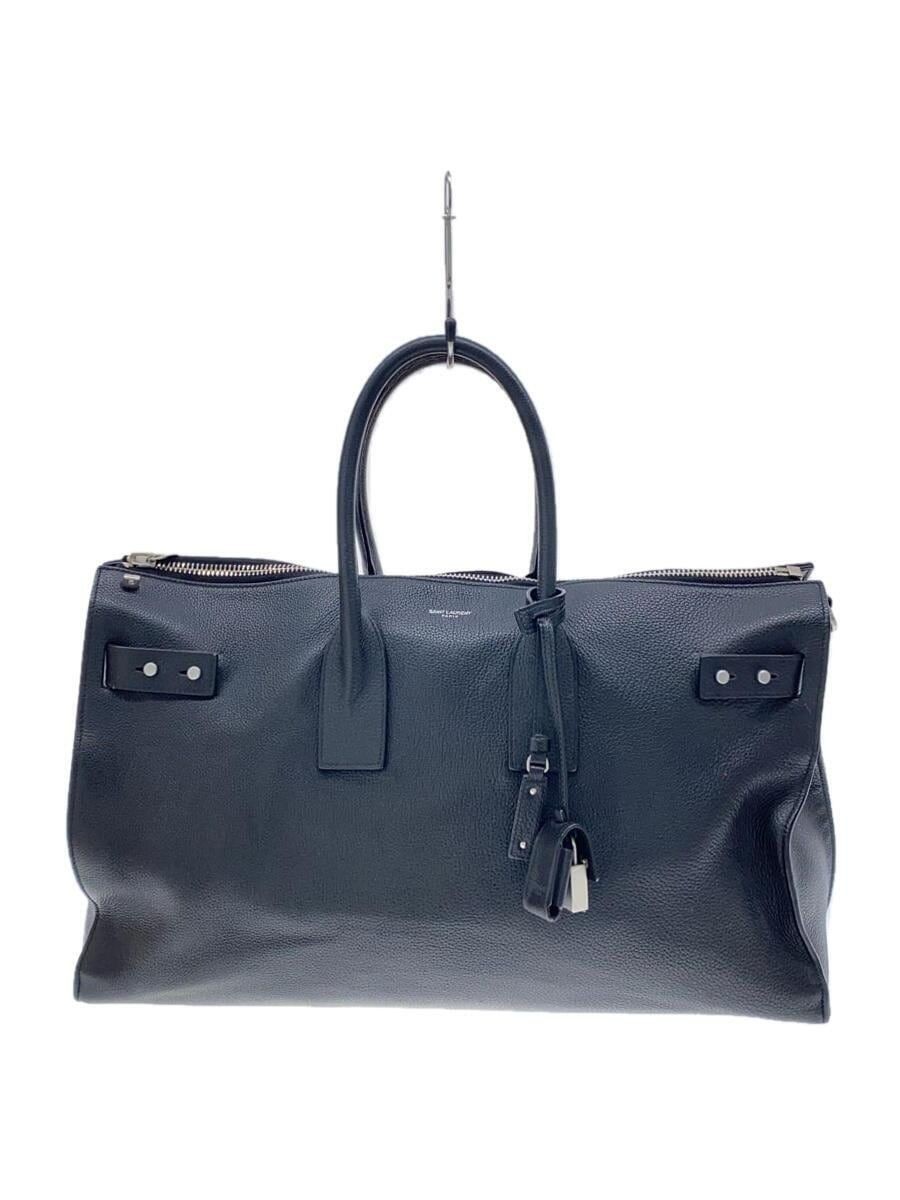 Borsa tote SAINT LAURENT pelle bovina nera MAL491714 0118 usata