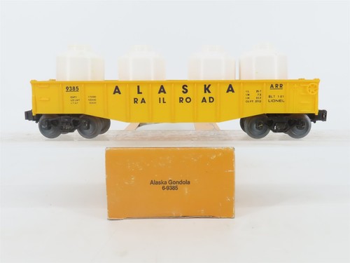 Góndola calibre O 3 rieles Lionel 6-9385 ARR Alaska Railroad #9385 con cargas  | Zustand: Used