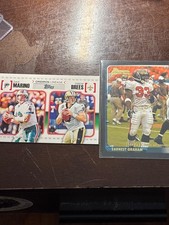 Dan Marino Drew Brees Topps Gridiron Lineage + Earnest Graham Rookie – NFL Card. rookie card picture