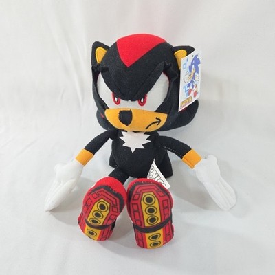 SHADOW THE HEDGEHOG 6'' PRIZE PLUSH NANCO 2012 NWT LICENSED BY SEGA - Angry Face