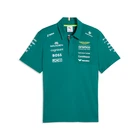 Aston Martin F1 Team 2026 Official PUMA Teamwear Set Up Poloshirt Shirt Green