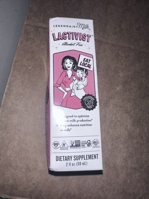 Legendairy Milk Lactivist Drops Breastfeeding Supply Supplement 2 fl oz Exp 1/28