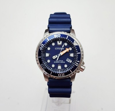 Men's SOLAR DIVER'S Watch CITIZEN Eco-Drive E168-S100631 | eBay