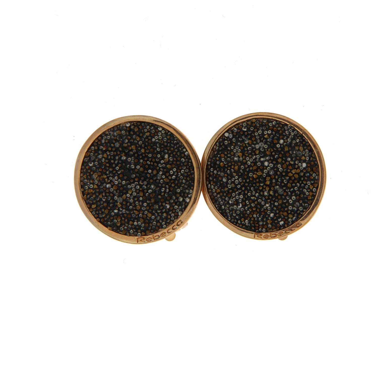 Boucles d'oreilles Rebecca Femme en bronze doré collection BWAOOG35