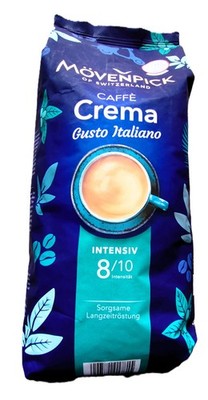 Mövenpick CAFFÈ Crema Gusto Italiano Ganze Bohne 1Kg
