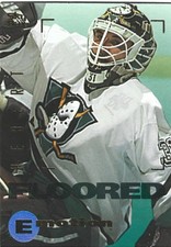 1995-96 Skybox Emotion - Guy Hebert #2 Anaheim Ducks
