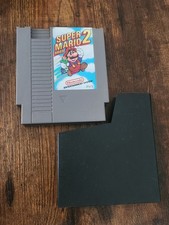 Nintendo Super Mario Bros. 2 Super Mario Series NES Authentic W/Dust Cover