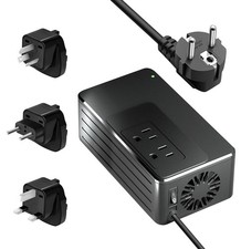 1600W 220V to 110V Voltage Converter, Power Any American Appliances in Dark