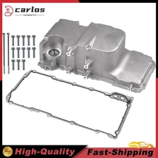 Engine Oil Pan w/ Gasket fit for 10-15 Chevrolet Camaro 6.2L 11-17 Caprice 6.0L