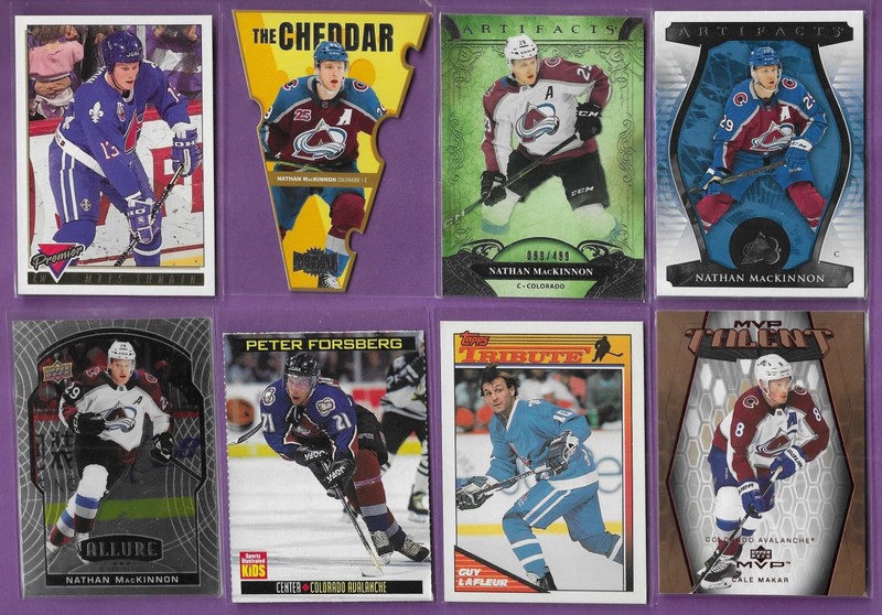 🏒 Colorado Avalanche Team Lot (41 Cards) – MacKinnon , Makar, Stars