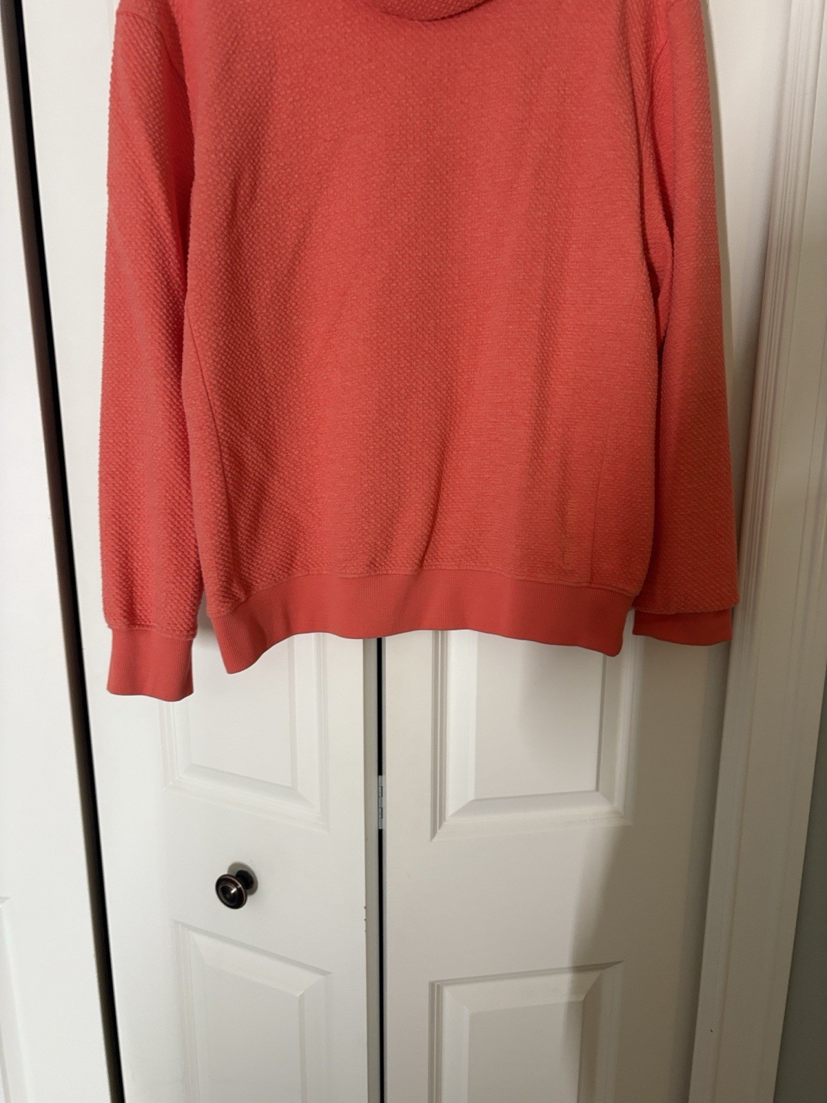 Born Primitive Women's Hoodie Size Large Apricot Pink Long Sleeve