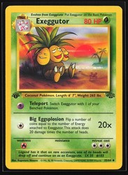 Exeggutor 35/64 Jungle Uncommon Pokemon TCG Card