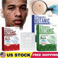 MICRONEEDLE BOTANIC Skin Tag  Acne Patch Skin Tag Remover Patches 9Pcs HOT 2025