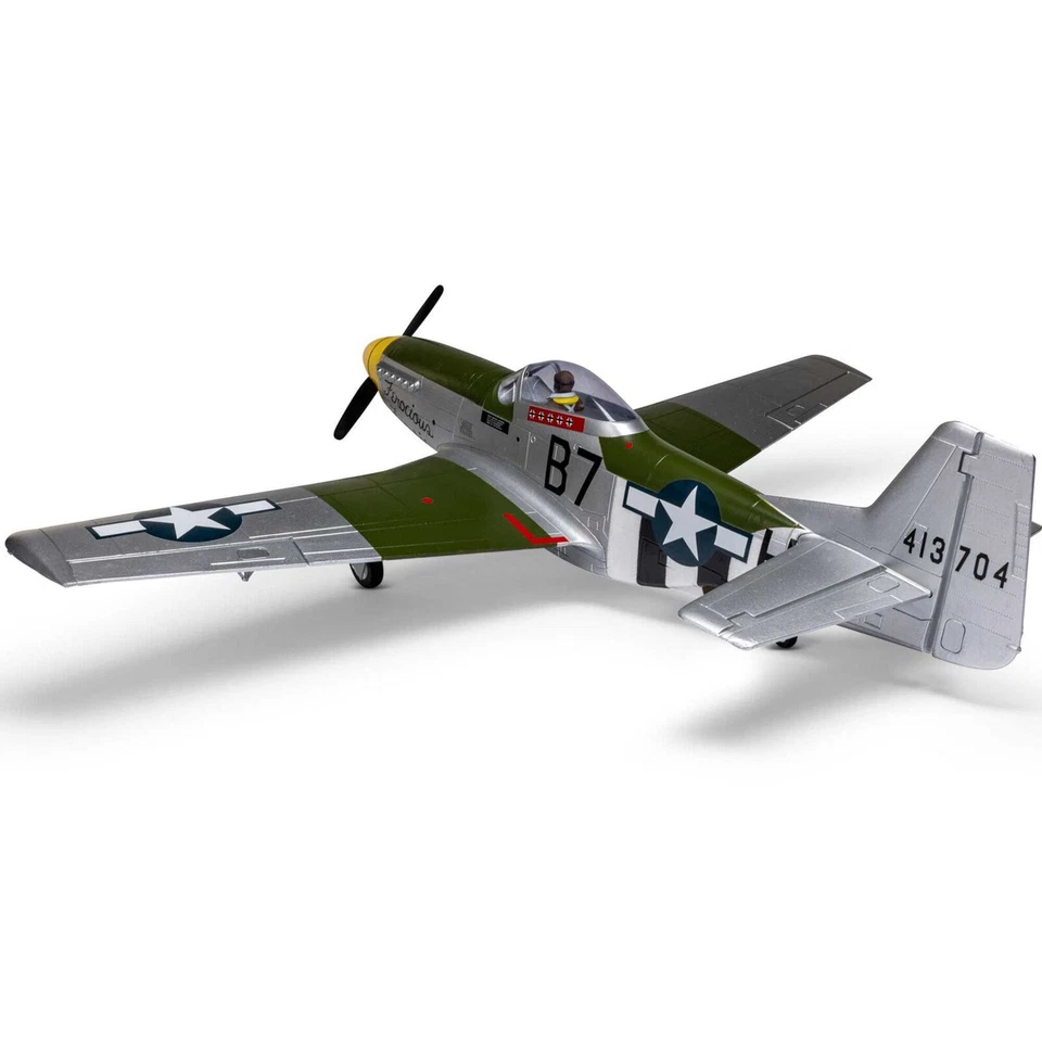 E-flite P-51D Mustang 1.0m BNF Basic Warbird – Modell für Anfänger EFL02650 - Bild 2 von 4