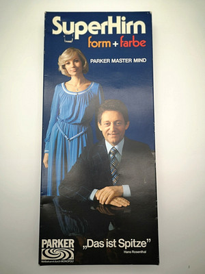 Superhirn Form und Farbe | Parker | Hans Rosenthal | 1978 | Vintage