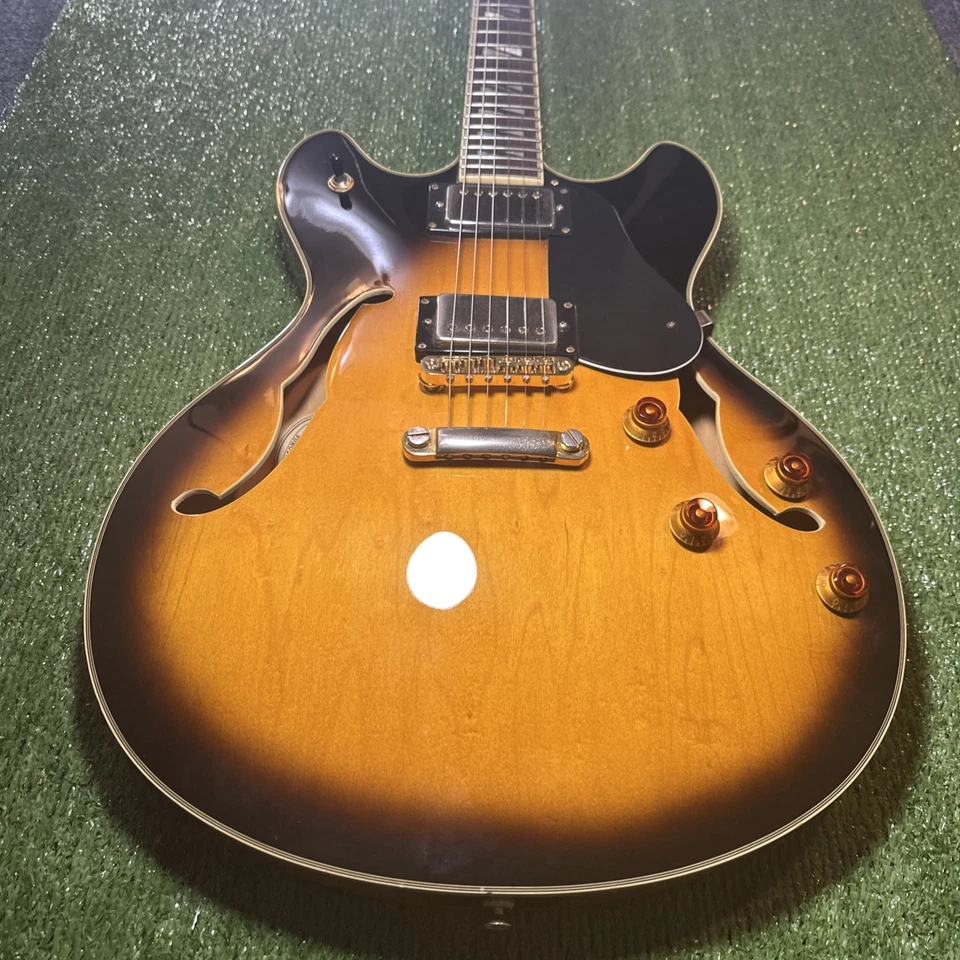 WASHBURN HB-35 TOBACCO SUNBURST 1990’s - Image 2 of 4