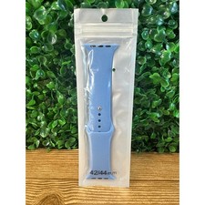 New Blue Silicone Smart Watch Band Compatible with Watch 42/44 mm Gift