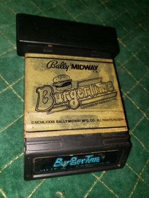 1 of a kind Prototype Atari 2600 M Network Burger Time  lab loaner NTSC nes