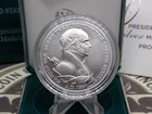 U.S. Mint Presidential *MARTIN VAN BUREN* 1oz Silver Medals Program Box & COA