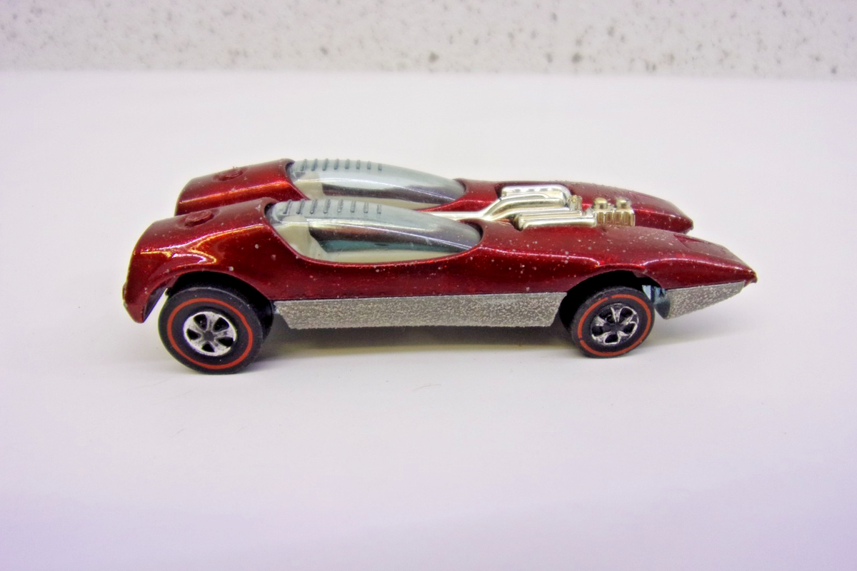 Vintage Hot Wheels Redline 1968 Splittin Image Red | eBay