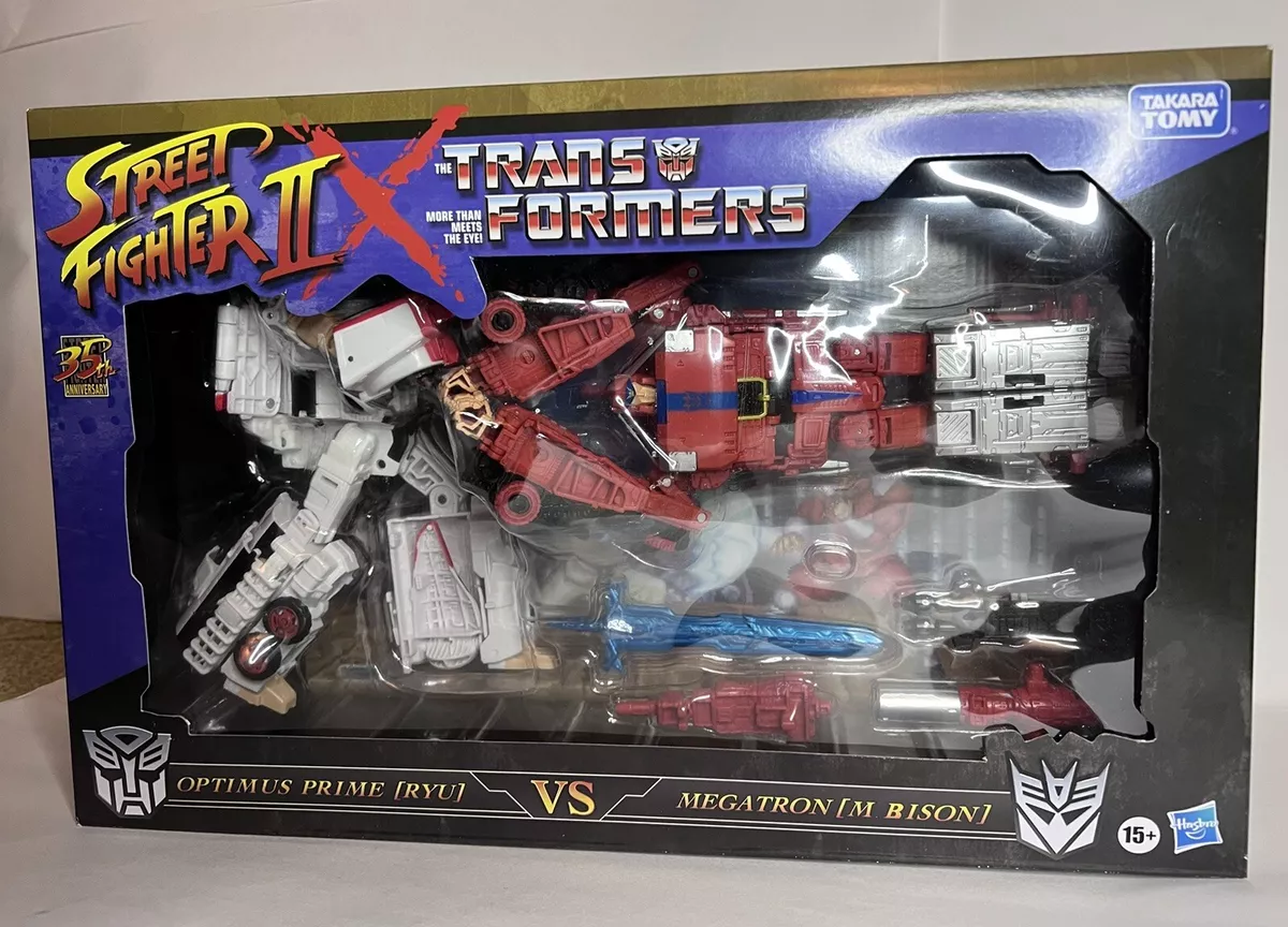 Takara Tomy Street Fighter II x Transformers Figures Clear Images