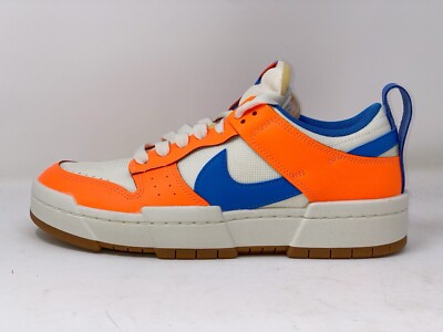 Nike Dunk Low Disrupt Blue Orange Sneakers, Size 10 BNIB