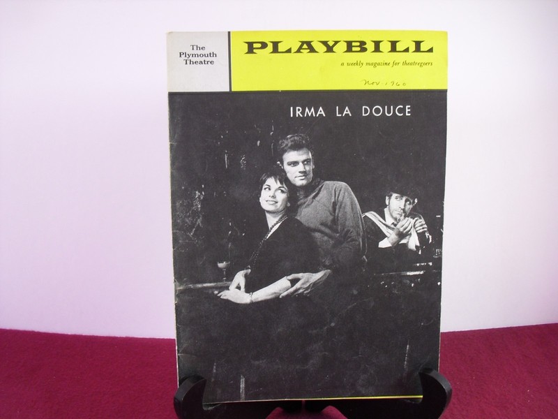 Irma La Douce ~ Playbill ~ Nov. 1960 ~ (EX) ~ The Plymouth Theater