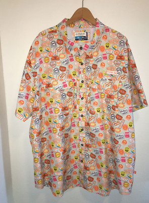 Magellan Whataburger National Park Fishing Shirt Size 3XL NWOT