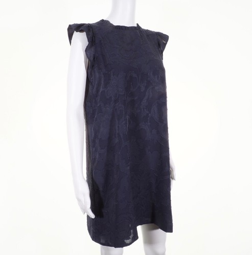 Ann Taylor Loft Dress Size XS Short Sleeve Blue Gray - 第 1/10 張圖片